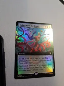 MTG: Calamity of the Titans (Extended Art) (Foil) (LP): Commander Masters - Image 2