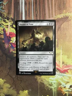 MTG - Decree of Pain - Warhammer 40K Commander Decks - NM - Image 1