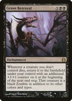 Grave Betrayal - NM - R - MTG - Image 1