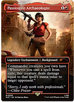 Mint/Near-Mint, English - 1 x MTG Passionate Archaeologist - 2220 - Non-Foil Sec - Image 1