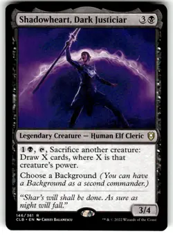 Shadowheart, Dark Justiciar 146 - Battle for Baldur's Gate - MTG - Image 1