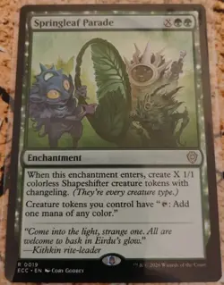 Springleaf Parade Commander: Lorwyn Eclipsed Regular - Image 1