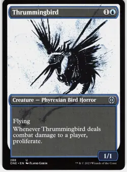 Thrummingbird (Showcase) U Phyrexia: All Will Be One 288 LP - Image 1