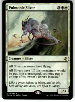 FOIL - Pulmonic Sliver - Time Spiral: Remastered - MTG - Image 1