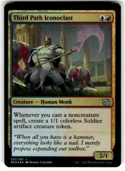 FOIL - Third Path Iconoclast - The Brothers' War - MTG - Image 1