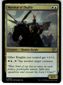FOIL - Marshal of Zhalfir - March of the Machine - MTG - Image 1