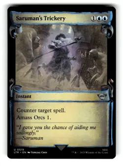 Saruman's Trickery (Showcase Scrolls) - Universes Beyond: The Lord of the Rings: - Image 1