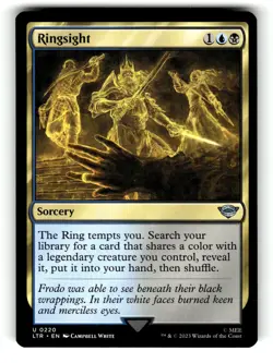 Ringsight - Universes Beyond: The Lord of the Rings: Tales of Middle-earth - MTG - Image 1