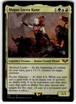 FOIL - Magus Lucea Kane - Universes Beyond: Warhammer 40,000 - MTG - Image 1