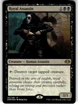 FOIL - Royal Assassin - Dominaria Remastered - MTG - Image 1