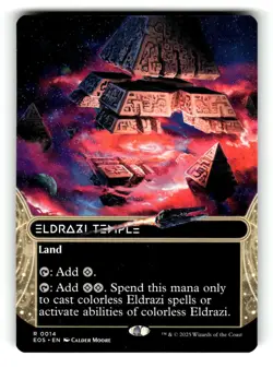 Eldrazi Temple 14 (Borderless) - Edge of Eternities: Stellar Sights - MTG - Image 1