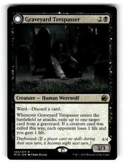 Graveyard Trespasser - Innistrad: Midnight Hunt - MTG - Image 1