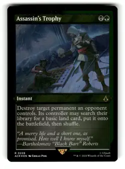 Assassin's Trophy (Foil Etched) Universes Beyond: Assassin's Creed - Image 1