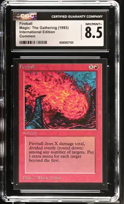 CGC 8.5 NM/Mint - Fireball - International Edition - Vintage MTG - Image 1