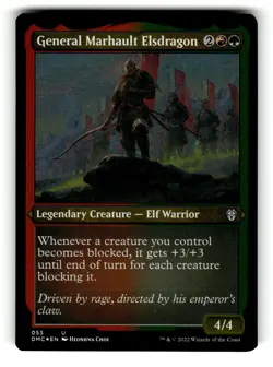 General Marhault Elsdragon (Foil Etched) Commander: Dominaria United - Image 1