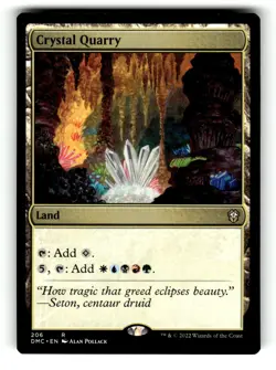Crystal Quarry - Commander: Dominaria United - MTG - Image 1