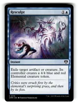Resculpt - Commander Masters - MTG - Image 1