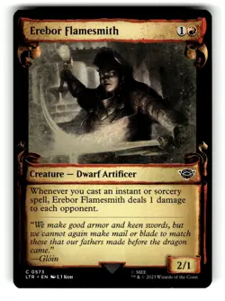 Erebor Flamesmith (Showcase Scrolls) - Universes Beyond: The Lord of the Rings: - Image 1