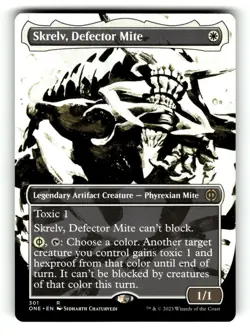 Skrelv, Defector Mite (Showcase) - Phyrexia: All Will Be One - MTG - Image 1