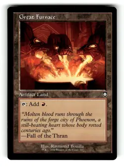 Great Furnace (Retro Frame) - Commander: The Brothers' War - MTG - Image 1