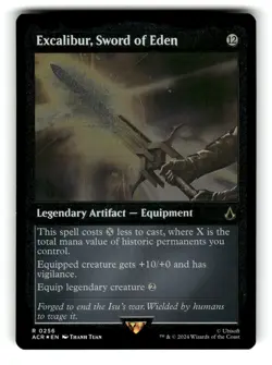 Excalibur, Sword of Eden (Foil Etched) Universes Beyond: Assassin's Creed - Image 1