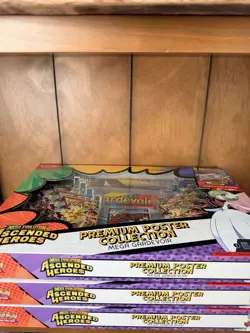 3x Pokemon Mega Evolution: Ascended Heroes GARDEVOIR Premium Poster Collection - Image 2