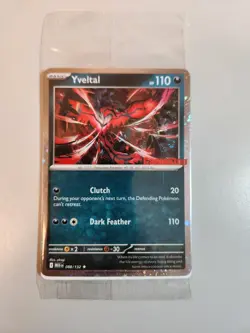 Pokemon Sealed Yveltal 088/132 GameStop Stamped Promo Card - Image 1