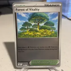Forest Of Vitality 117/132 Reverse Holo Pokemon Card - Image 1