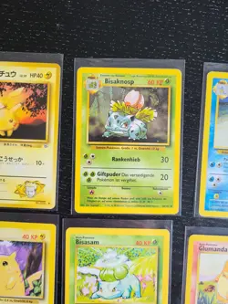Pokemon Karten Sammlung Starter Schiggy Glutexo Glumanda Pikachu - Excellent+ - Image 2