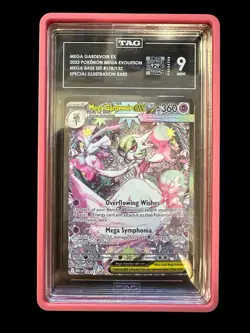 Pokemon Mega Gardevoir EX 178/132 Mega Evolution SIR - TAG 9 w/ Guard - Image 3