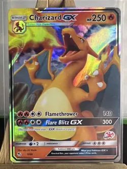 Pokemon Charizard GX - 9/68 (Charizard Stamped) Battle Academy 009/068 Promo. NM - Image 1
