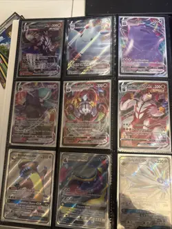 Pokemon Tgc Full Art Vmax And Gx Ultra Rare Lot Of 9 Near Mint Condition - Image 1