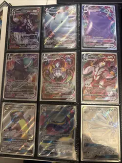 Pokemon Tgc Full Art Vmax And Gx Ultra Rare Lot Of 9 Near Mint Condition - Image 2