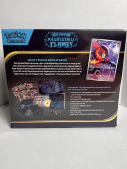 Pokemon Mega Evolution Phantasmal Flames Elite Trainer Box Ships Fast - Image 2