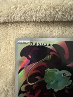 Pokemon TCG Bulbasaur Full Art 133/132 Mega Evolutions - Image 2