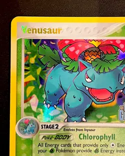 Pokemon Venusaur 28/100 Reverse Holo Stamped EX Crystal Guardians NM+ - Image 3