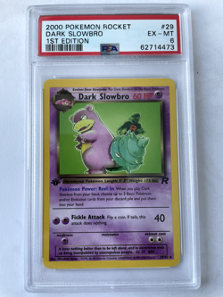 Dark Slowbro #29, 1st Edition, PSA 6 MINT, Pokemon 2000 - Image 1