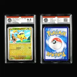 CCG 8.5/9/9.5 2023~25 Pokemon CHN Pikachu&Captain Pikachu 4PCS - Image 5