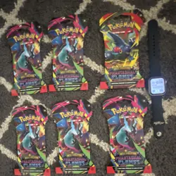Pokemon Mega Evolution Phantasmal Flames Booster Pack Lot of 6. - Image 4