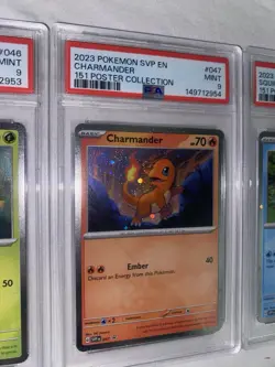 Pokemon 151 Poster Collection Set SEQUENTIAL PSA 9 Bulbasuar Charmander Squirtle - Image 5