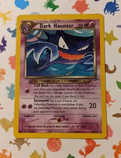 Pokemon TCG Dark Haunter 36/105 Neo Destiny WOTC Unlimited English 2000 - Image 1