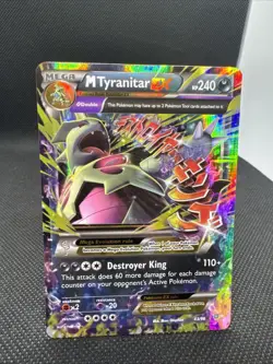 M Tyranitar EX 43/98 XY - Ancient Origins Holo Pokemon TCG LP - Image 1