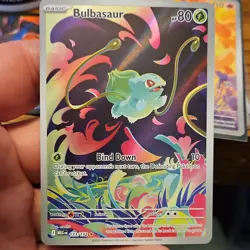 Pokemon Bulbasaur Illustration Rare Holo Me01 Mega Evolution 133/132 2025 - Image 1