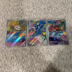 Pokemon 2026 First Partner Illustration Collection Series 1 Alola Starters - Image 1