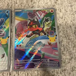 Pokemon 2026 First Partner Illustration Collection Series 1 Alola Starters - Image 4