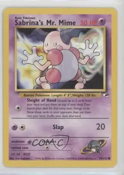 Sabrina's Mr Mime Pokemon Gym Heroes #94 2000 - Image 1