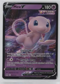 Mew V Pokemon Sword & Shield Crown Zenith #060 - Image 1