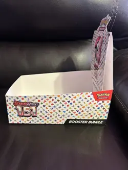 Pokemon Scarlet & Violet EMPTY 151 Booster Bundle Display BOX ONLY - Image 2