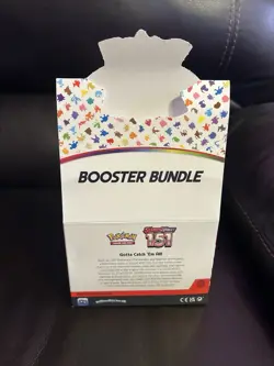 Pokemon Scarlet & Violet EMPTY 151 Booster Bundle Display BOX ONLY - Image 3