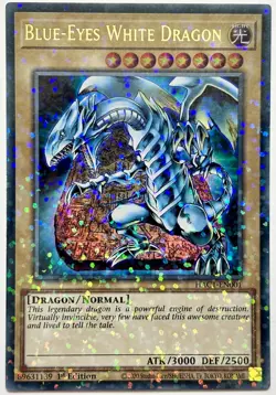 HAC1-EN001 Blue-Eyes White Dragon - Duel Terminal Ultra Rare 1st Edition LP - Image 1